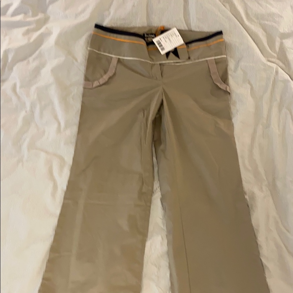 Anthropology, tag on,  Wide leg slacks
